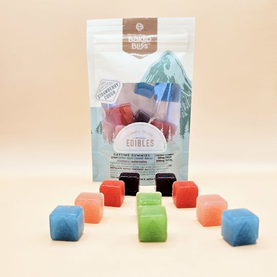 Baked Bliss Edibles - Baked Bliss 200mg Day-Time Gummies - 1