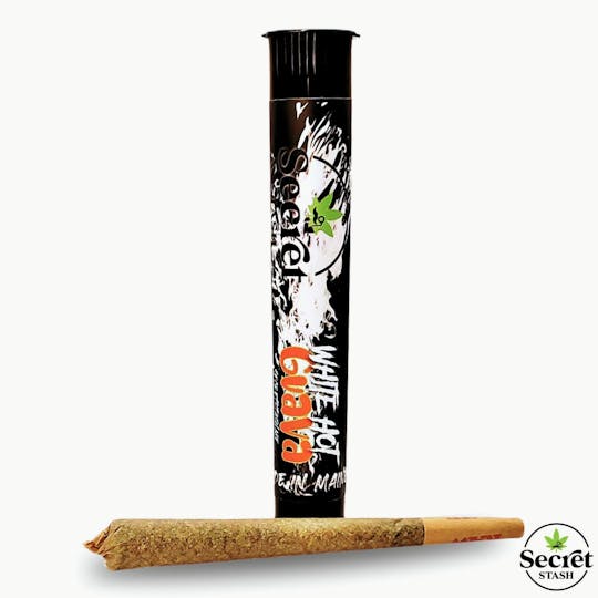 Secret Stash - Secret Stash | Full Bud Pre Roll | White Hot Guava | 1.2g - 1
