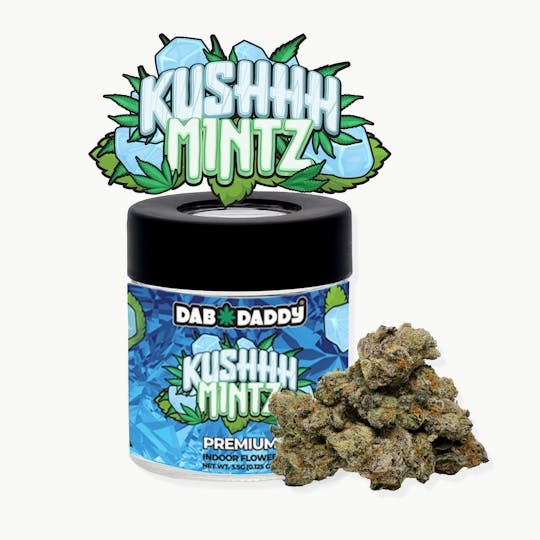 Dab Daddy Ⓡ - Kush Mintz Flower Dab Daddy® 3.5 Premium Indoor Flower - 1