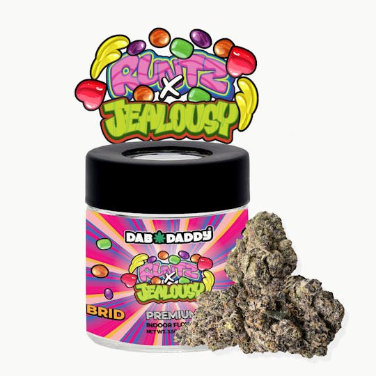 Dab Daddy Ⓡ - Runtz X Jealousy Flower Dab Daddy® 3.5g Premium Indoor Flower - 1