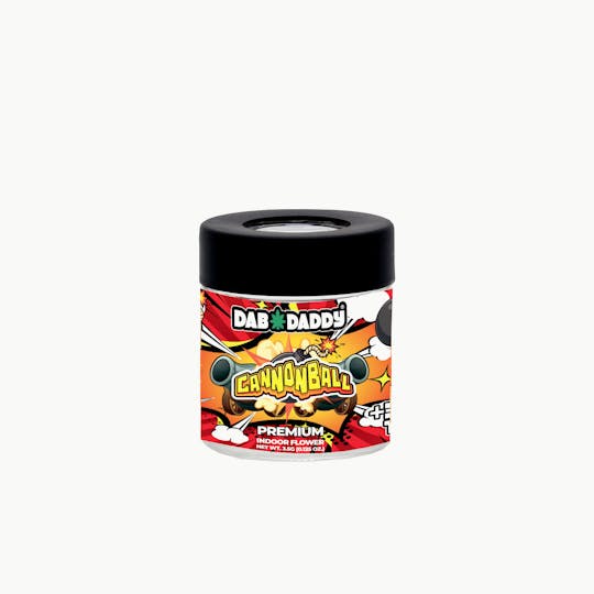 Dab Daddy Ⓡ - Cannon Ball Flower Dab Daddy® 3.5g Premium Indoor Flower - 1