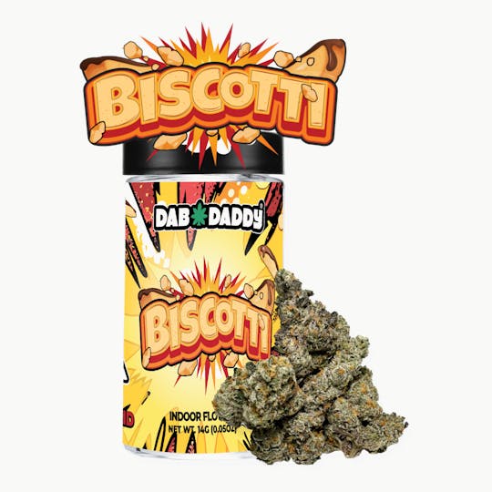 Dab Daddy Ⓡ - Biscotti Flower Dab Daddy® 14g Premium Indoor Flower - 1