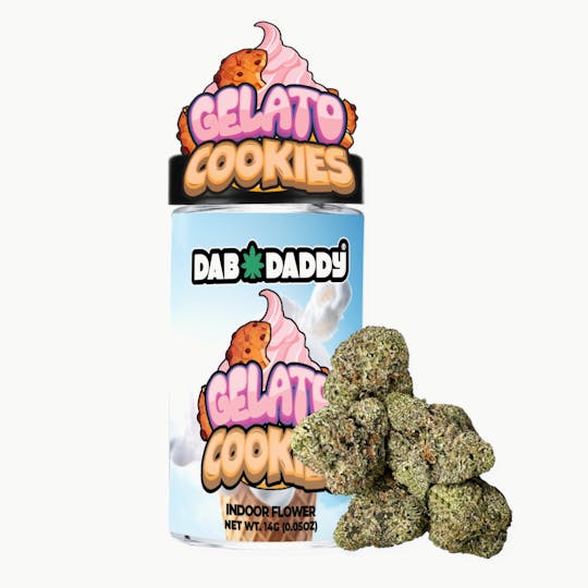 Dab Daddy Ⓡ - Gelato Cookies Flower Dab Daddy® 14g Premium Indoor Flower - 1