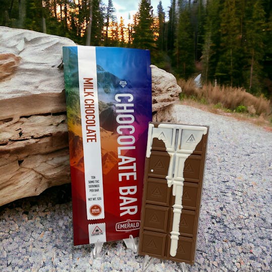 Emerald Elevation Cannabis Co - 500mg Full Spectrum, Milk Chocolate Bar - 1