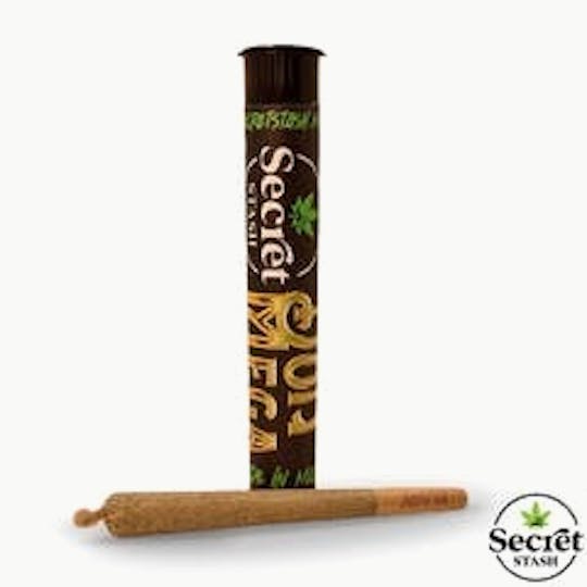 Secret Stash - Secret Stash | Full Bud Pre Roll | Don Mega | 1.2g - 1