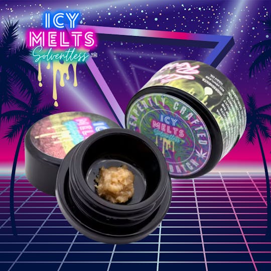 ICY MELTS SOLVENTLESS - Live Rosin - Permanent Chimera - 1