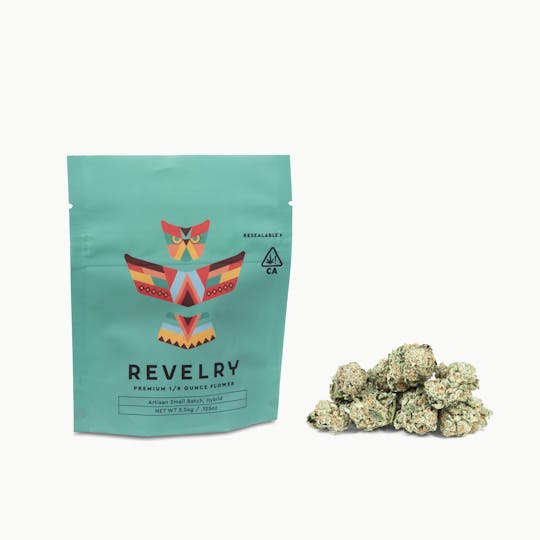 Revelry Herb Co - POG Juice - Hybrid - Eighth (3.5g) - 1