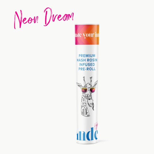 Candela - Candela Neon Dream 1.5G Solventless Hash Rosin Infused Pre-Roll - 1