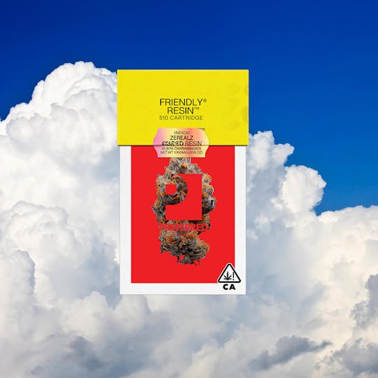 Friendly Brand - Zerealz | Indica | Preferred Gardens COLLAB 1g Cured Resin Cartridge - 1