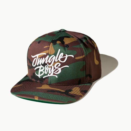 Jungle Boys - Jungle Boys Clothing | Stacked Snapback (Camo/White) - 1