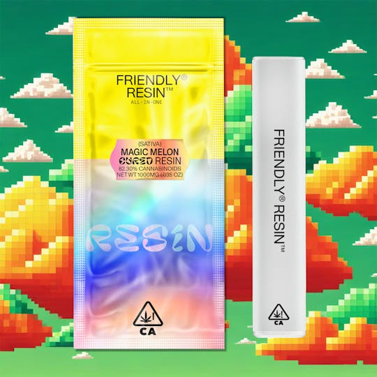 Friendly Brand - Magic Melon | Sativa | 1g Cured Resin ALL-IN-ONE - 1
