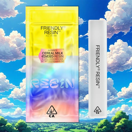 Friendly Brand - Cereal Milk | Hybrid | 1g Cured Resin ALL-IN-ONE - 1