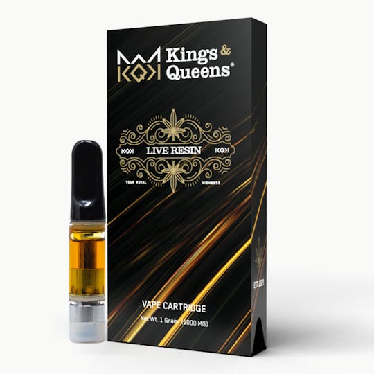 Kings & Queens - Blue Phantom | Live Resin Cartridge | 1g - 1
