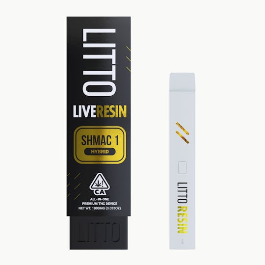 LITTO - LITTO - Shmac 1 - Live Resin All-In-One - Hybrid - 1G - 1