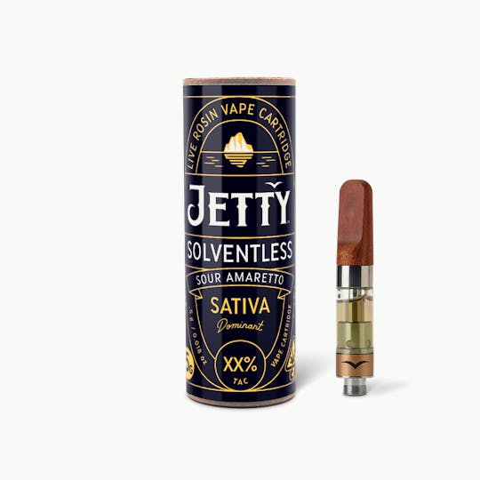 Jetty Extracts - Sour Amaretto Solventless Cartridge .5g - 1