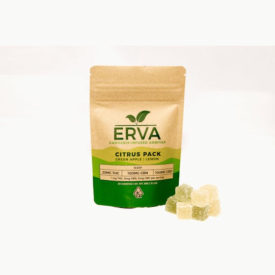 Erva Edibles - Sleep - Citrus Pack - 1
