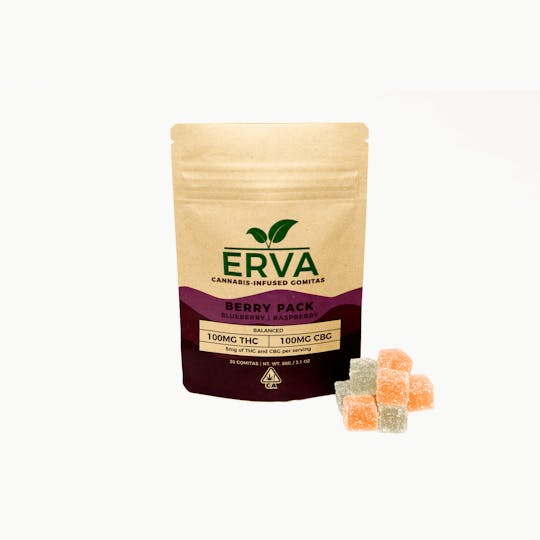 Erva Edibles - Balanced - Berry Pack - 1