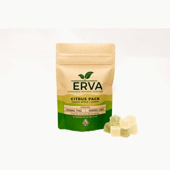 Erva Edibles - Stabilized - Citrus Pack - 1