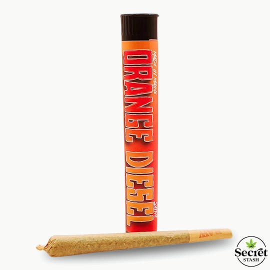 Secret Stash - Secret Stash | Full Bud Pre Roll | Orange Diesel | 1.2g - 1