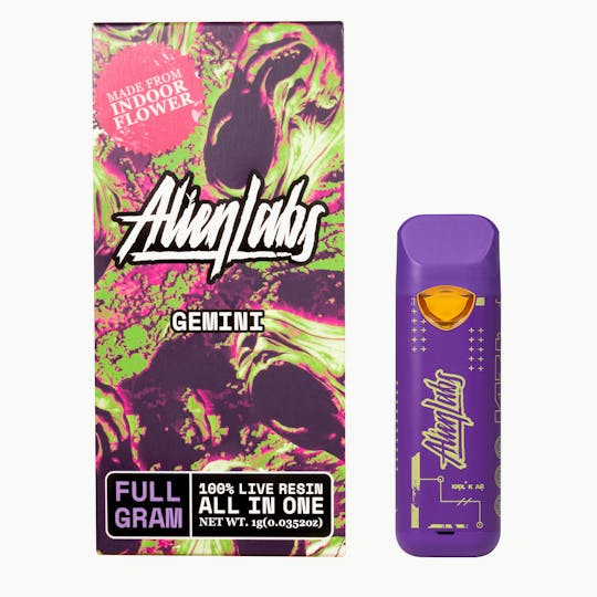 Alien Labs - Gemini - All In One Vape - Full Gram - 1