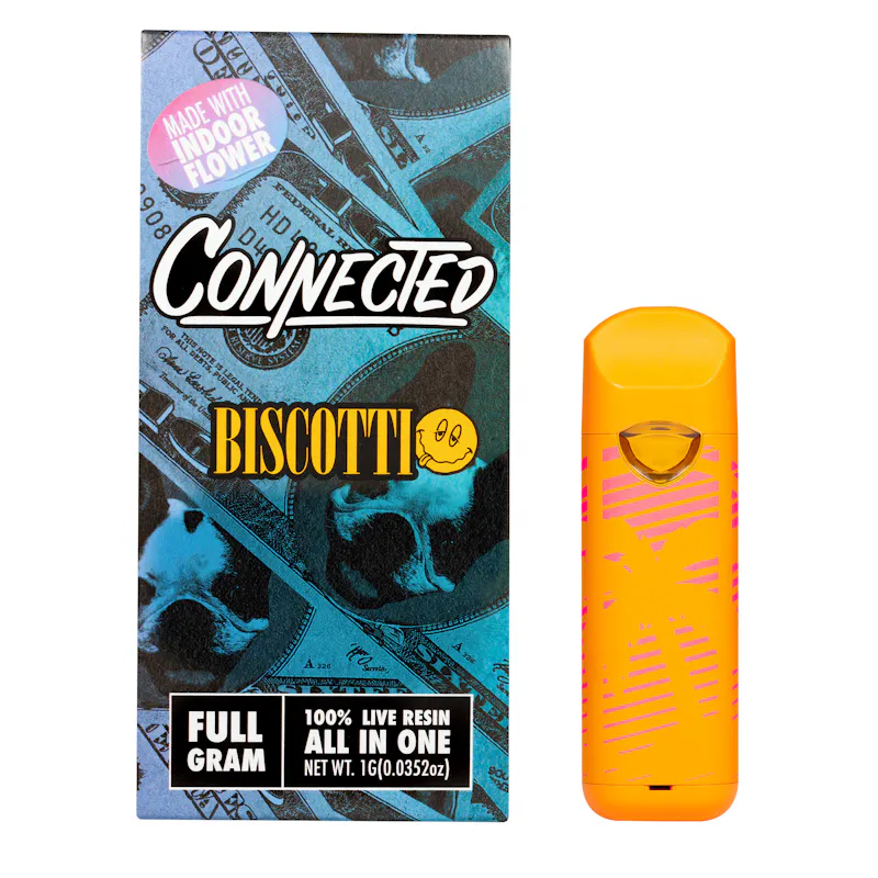Connected Biscotti - All In One Vape - Full Gram