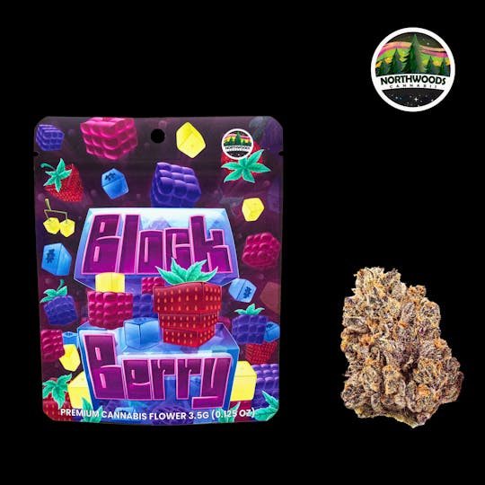 Northwoods Cannabis - Block Berry Pre-Pack - 1