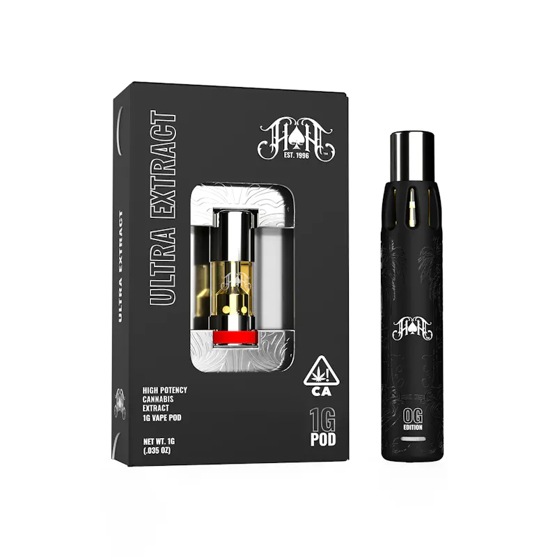Heavy Hitters Acapulco Gold Sativa - Ultra Extract High Potency Oil - 1G Pod pod