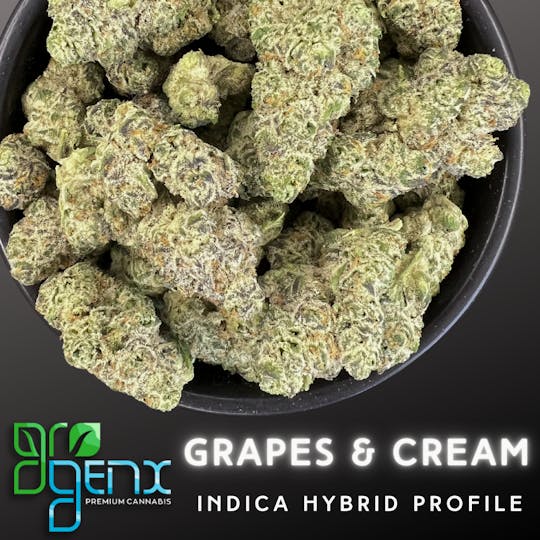 GroGenx - GroGenx - FLOWER (PREMIUM) - GRAPES & CREAM - 1