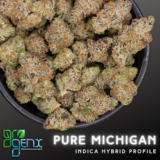 GroGenx - GroGenx - FLOWER (PREMIUM) - PURE MICHIGAN - 1