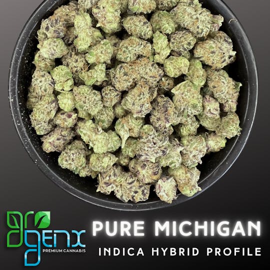 GroGenx - GroGenx - FLOWER (SMALLS) - PURE MICHIGAN - 1