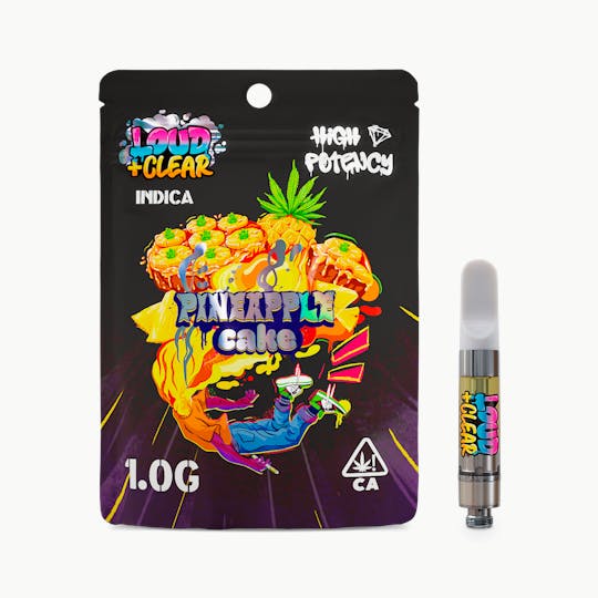 Loud+Clear - Loud + Clear - Pineapple Cake Cartridge - 1g - 1