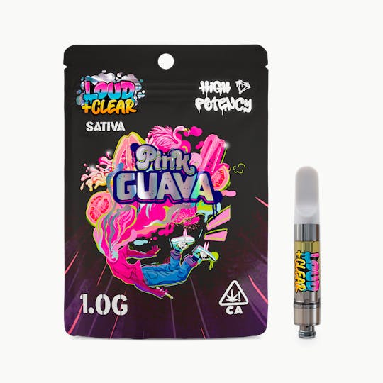 Loud+Clear - Loud + Clear - Pink Guava Cartridge - 1g - 1