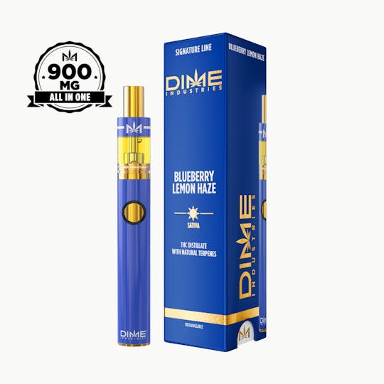 Dime Industries - Blueberry Lemon Haze 900mg All in One Device - 1