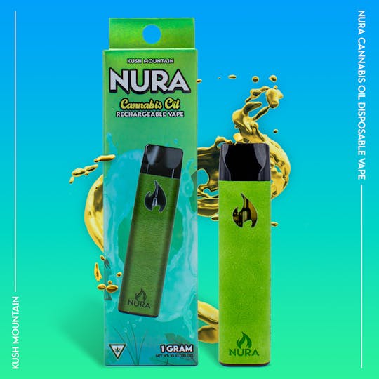 Nura - Nura Cannabis Oil 1g Disposable - Kush Mountain - 1