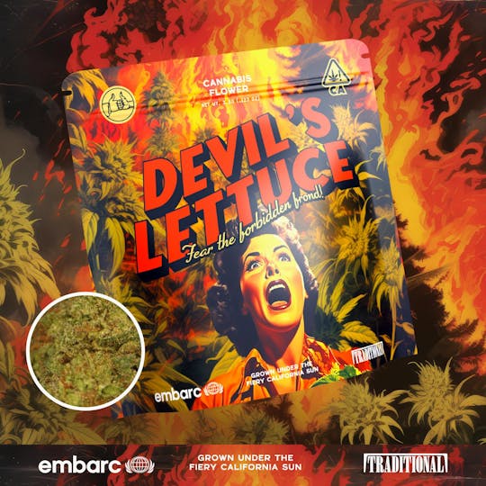 Traditional - Traditional x Embarc - Devil's Lettuce 3.5g - 1