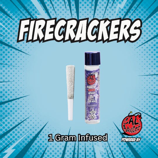 Firecracker by Cali Banger - Firecracker by Cali Banger Infused Pre Roll BLACKBERRY KUSH - 1.0 Gr - 1
