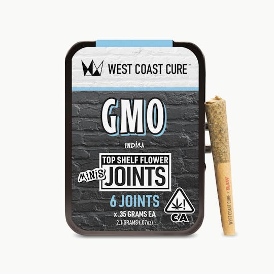 West Coast Cure - GMO - Top Shelf CUREjoint Minis 6 x .35g - 1