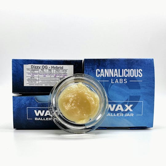 Cannalicious Labs - Dizzy OG Wax - Hybrid - 1