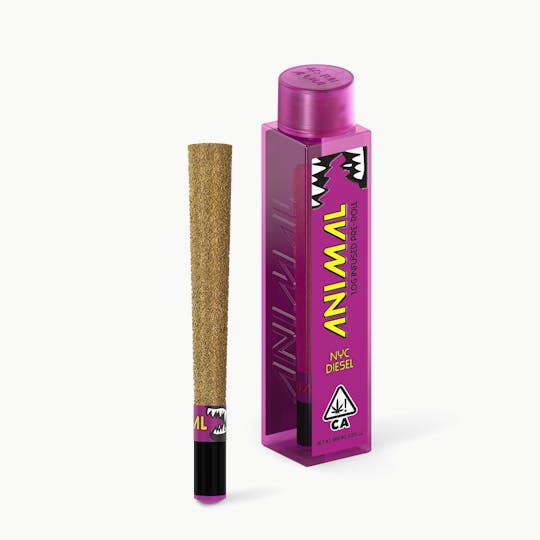 Go Full Animal - ANIMAL - 1G SUPER INFUSED PRE ROLL - NYC DIESEL - 1