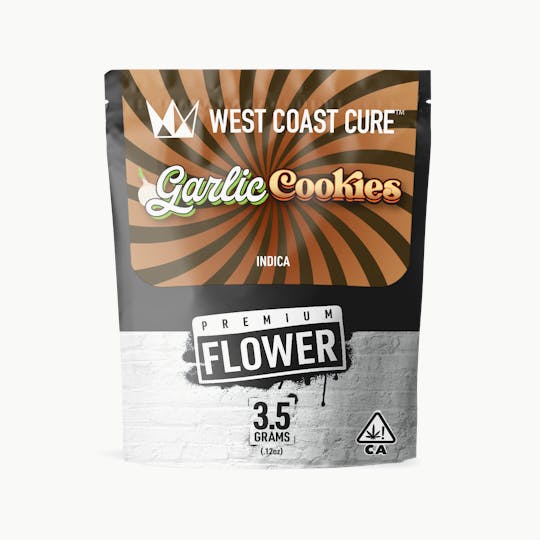 West Coast Cure - Garlic Cookies - 3.5G Premium Flower - 1