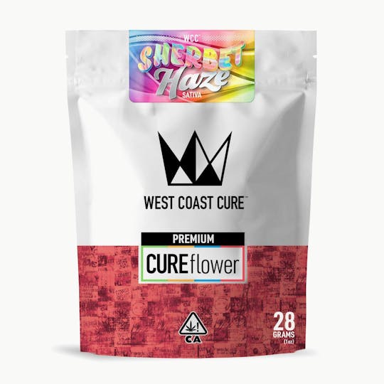 West Coast Cure - Sherbet Haze - 28G Premium Flower - 1