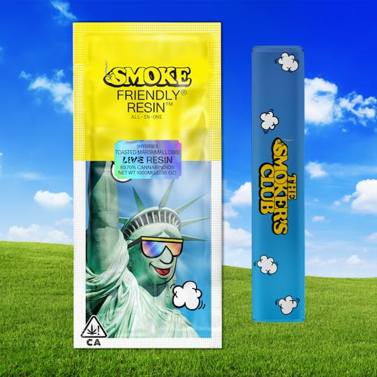 Friendly Brand - Friendly Brand x The Smoker's Club | Toasted Marshmallows | 1g Live Resin - 1