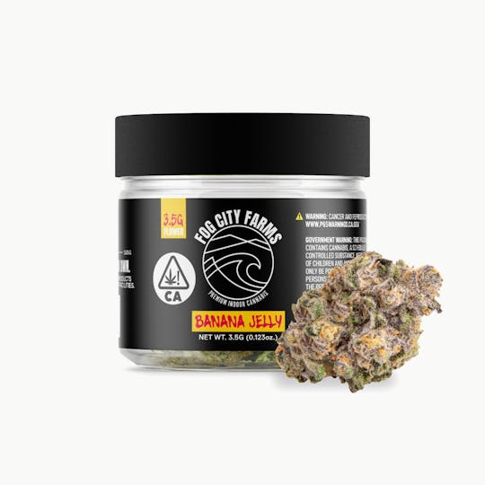 Fog City Farms - Banana Jelly 3.5g Premium Indoor - 1