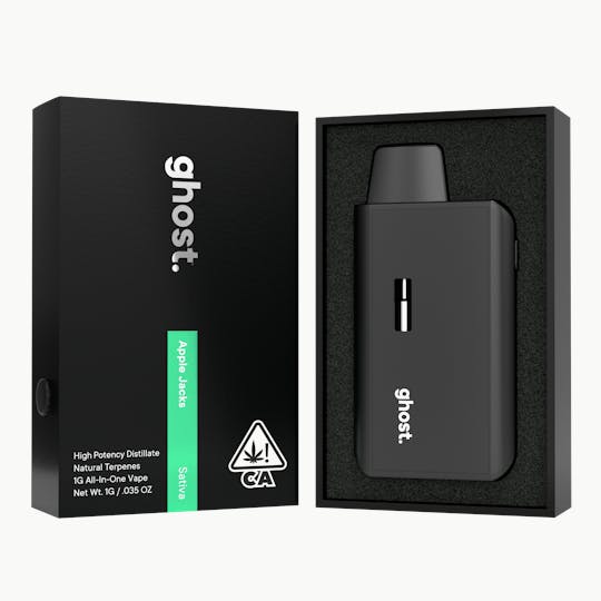 ghost. - 1g Apple Jacks All-In-One Vape - 1