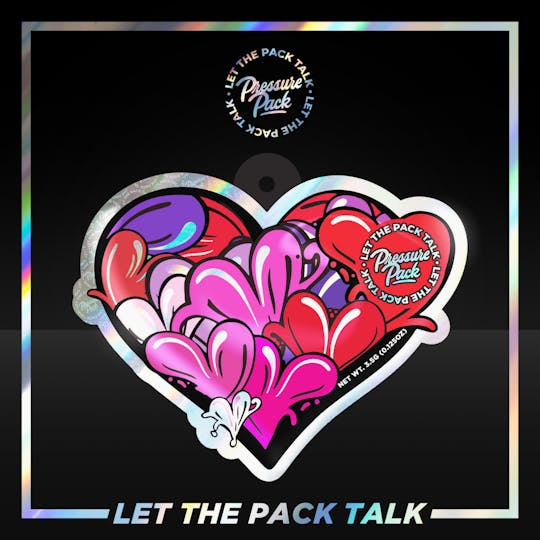 Pressure Pack - Pressure Pack Candy Heartz Flower 3.5g - 1