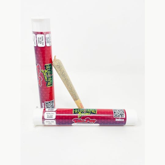 Fields Family Farmz - Otter Popz 1g Kief Infused Single Pre Roll - 1