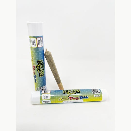Fields Family Farmz - Lemon Cherry Gelato 1g Kief Infused Single Pre-Roll - 1