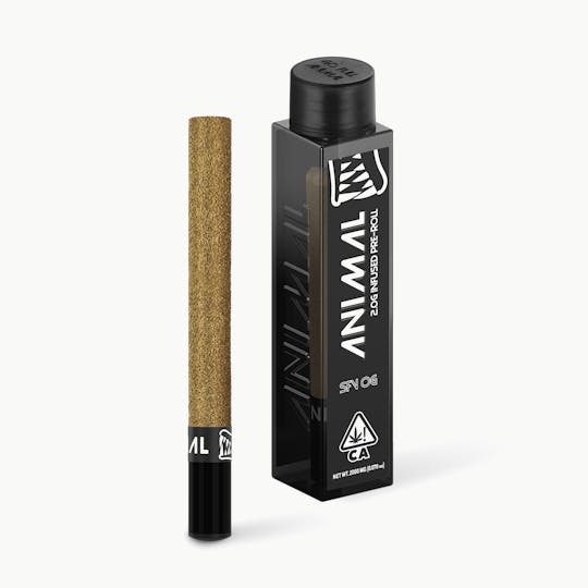Go Full Animal - ANIMAL - 2G SUPER INFUSED PRE ROLL - SFV OG - 1