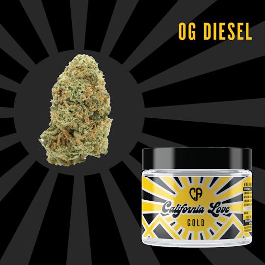 California Love - Gold | OG Diesel | 3.5g - 1