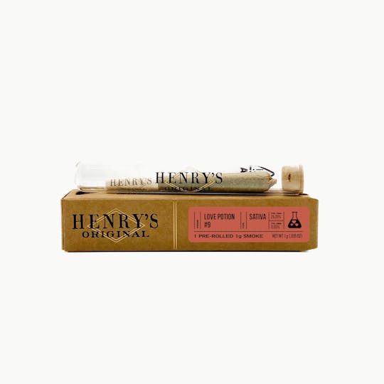 Henry's Original - 1g Single Pre-Roll- Love Potion #9 - 1